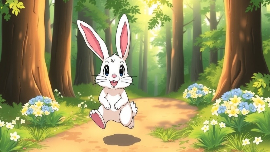 Rinku the Rabbit: A Kind Journey in the Forest