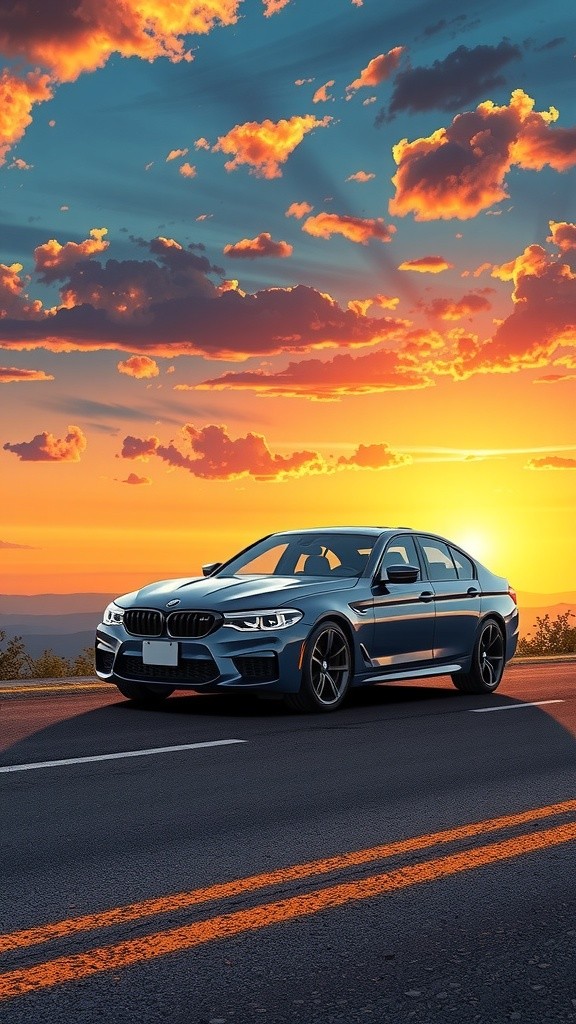 The Ultimate Drive: BMW M5 in Cinematic Splendor