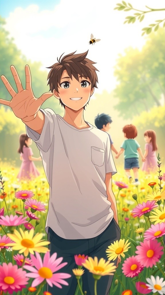 Buzzing Adventures with Benny the Brave Bee!