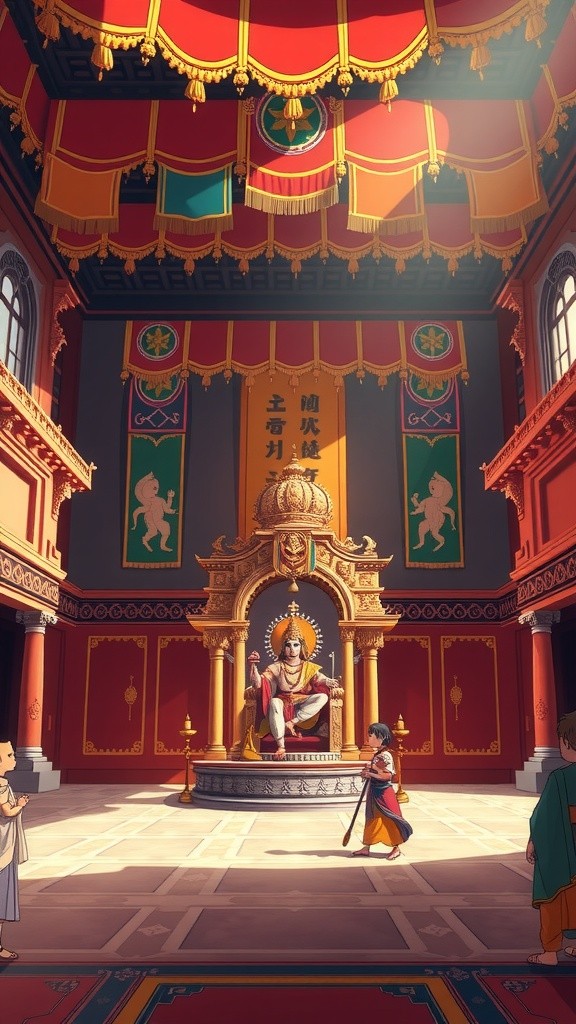 विश्वामित्र का अयोध्या आगमन और राम-लक्ष्मण का वानप्रस्थ