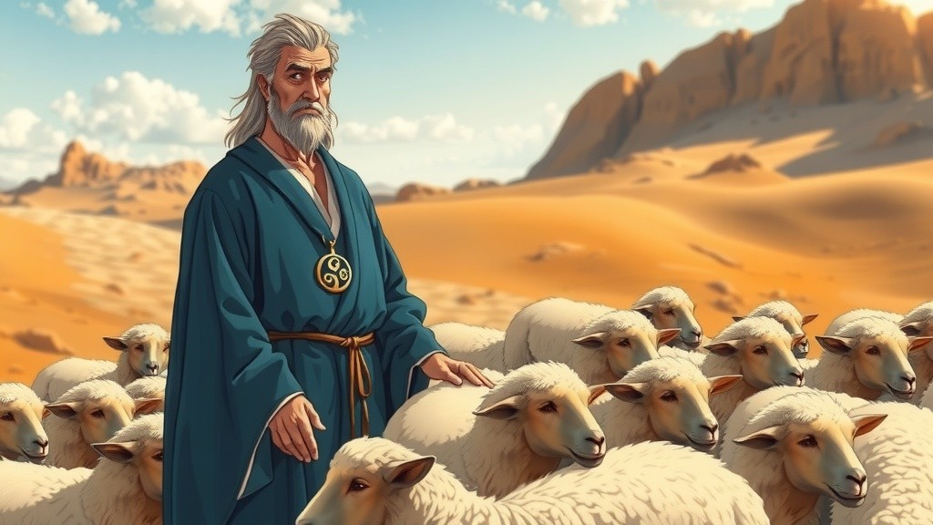 Moses and the Burning Bush Encounter