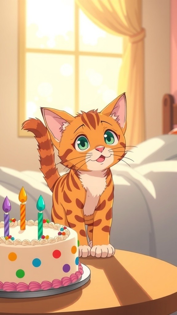 Whiskers' Musical Gift for Luna