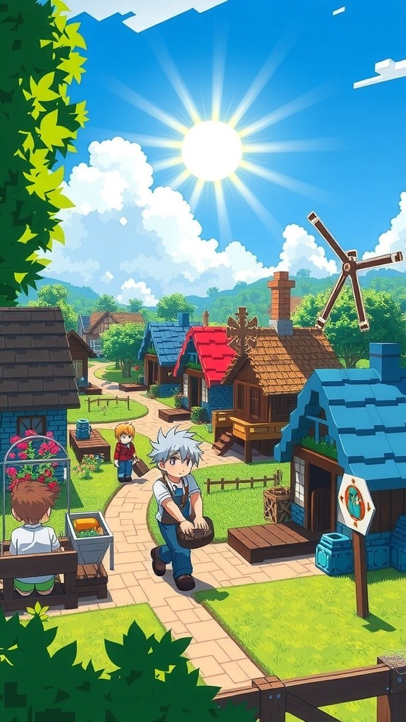 Spider-Man Saves Minecraft Villager from Cow Monster!