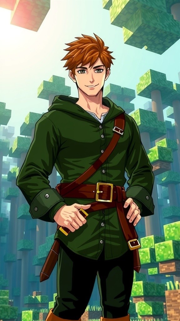 Spider Men Search for Femail Friend in Minecraft World