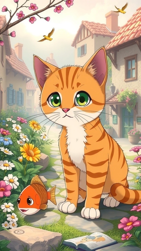 Kiko Si Kucing Takut Ikan