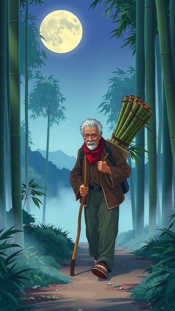 The Bamboo Cutter and the Moonlight Princess