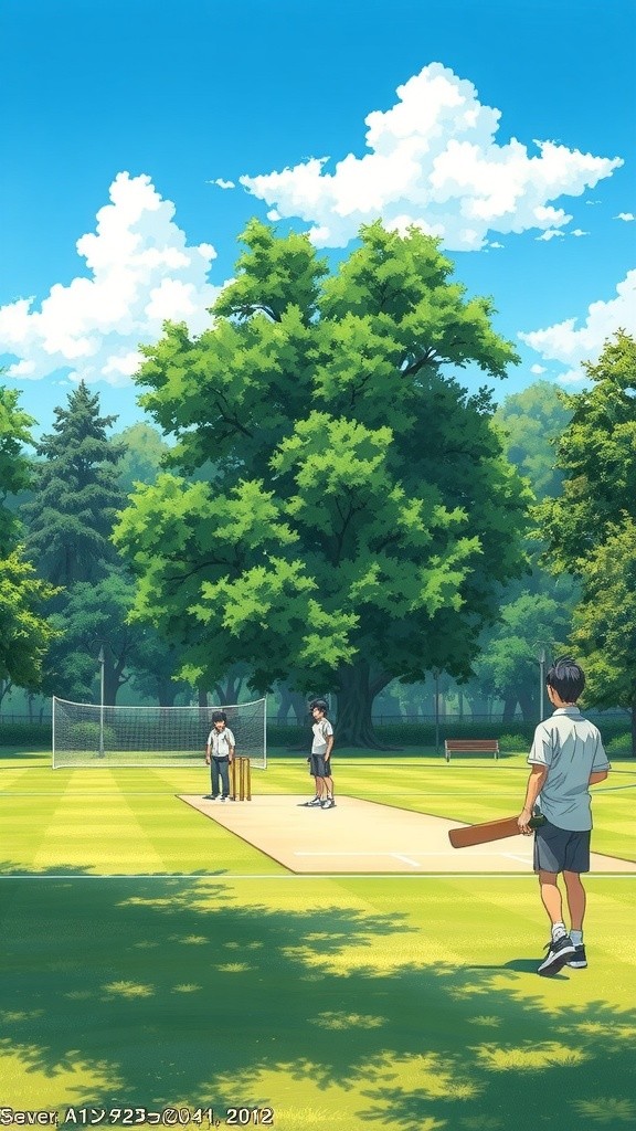 Friendly Cricket Match: Ali vs. Sara