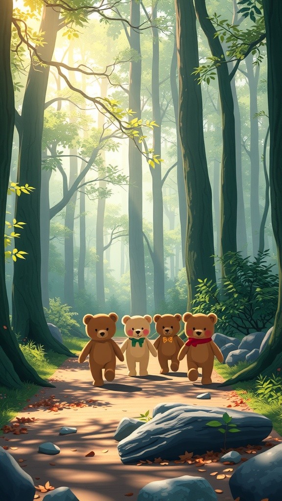भालुओं की घर वापसी: एक साहसिक कहानी
