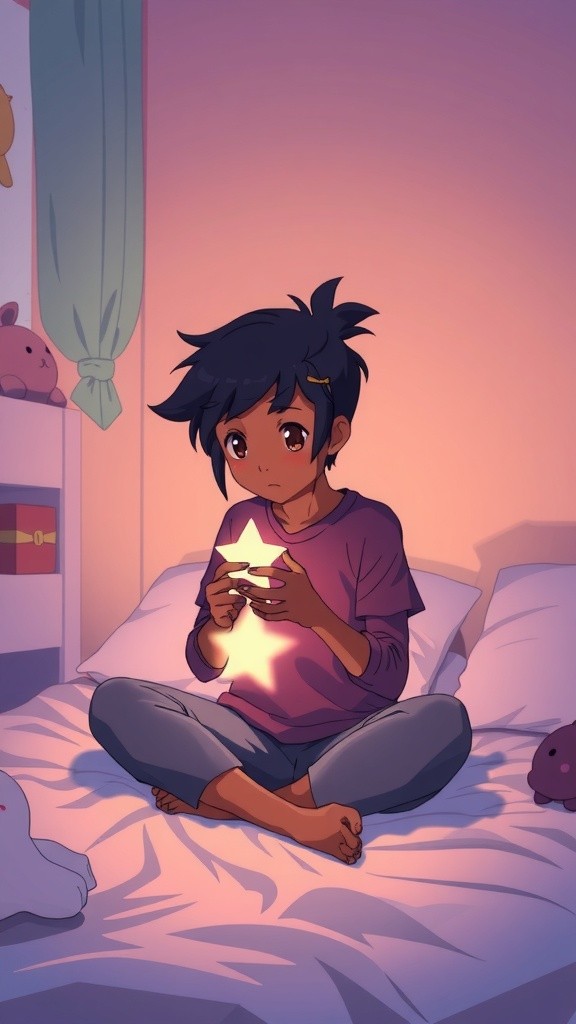 Lala dan Lampu Tidur Bintang