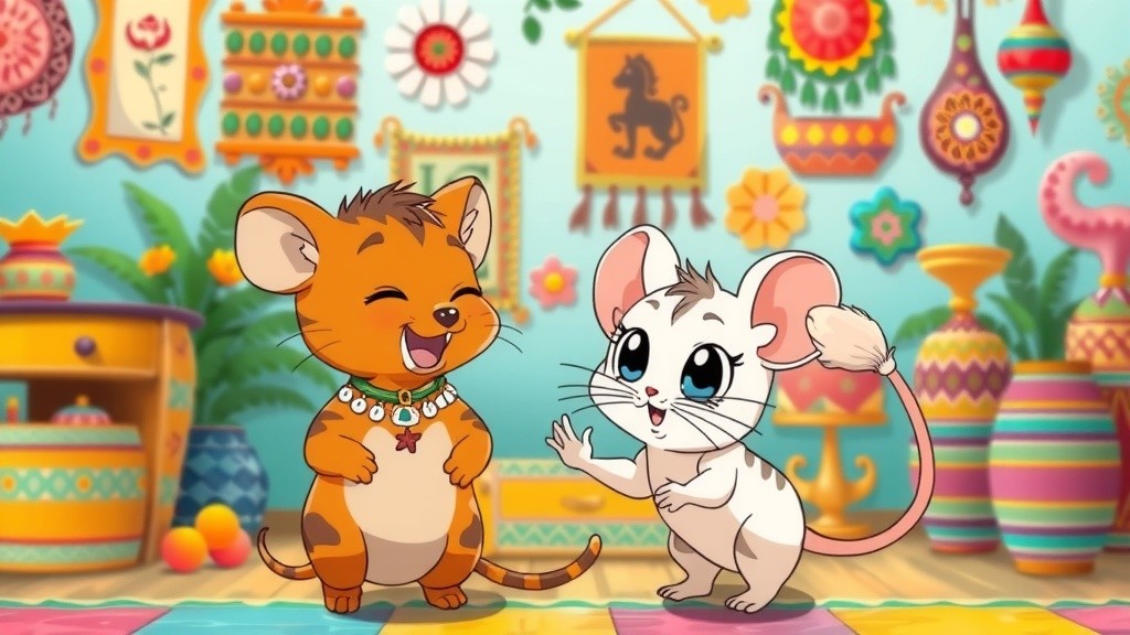 चूहे और बिल्ली की कहानी: एक नैतिक पाठ