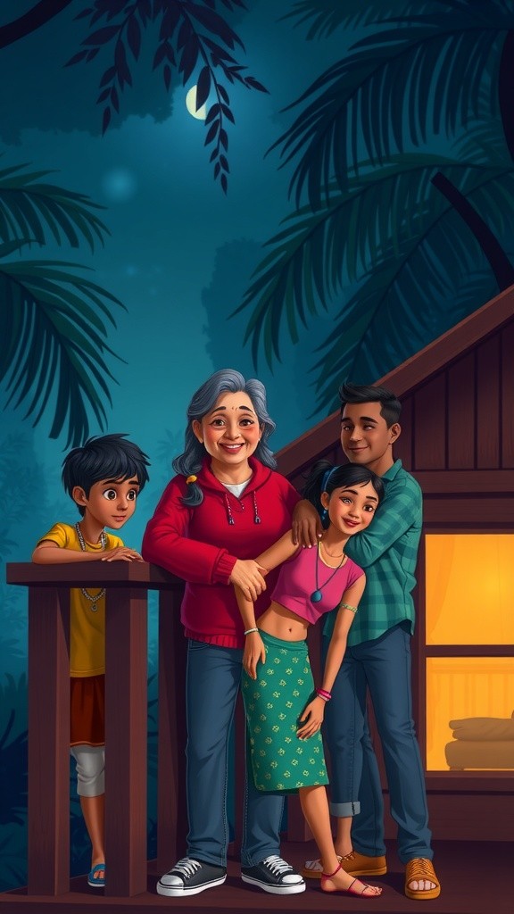 Under the Starry Sky: A Family's Jungle Retreat