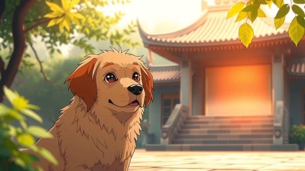 Wafadar Doggy ne bachayi Mandir ki Roti