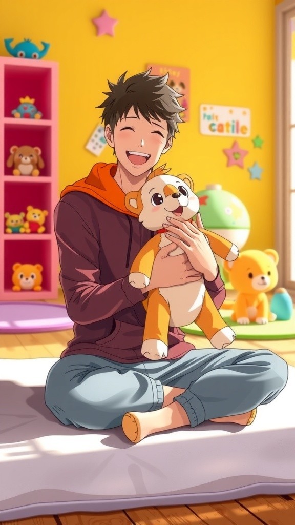 Adorable Baby Plays Badminton for Fun