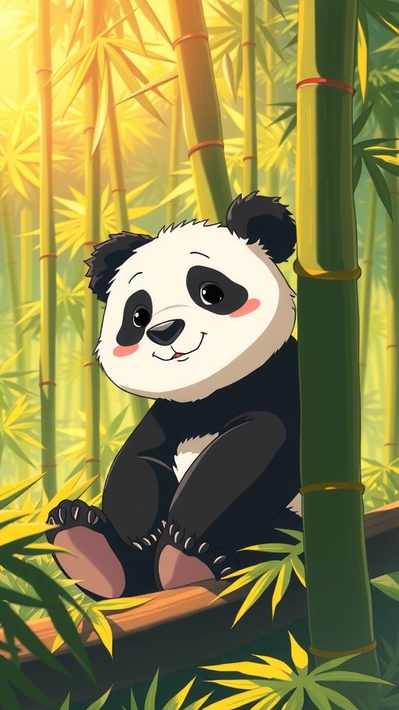 गोलू पांडा और उसका बाँस का प्यार