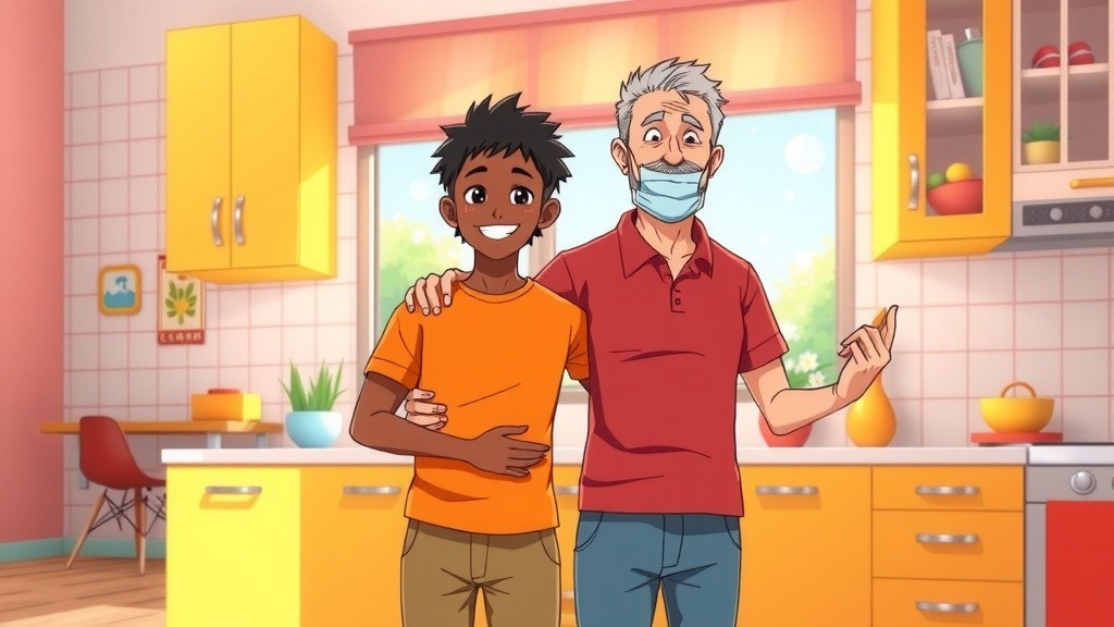 Colorful Cartoon: Johnny Johnny, Yes Papa!