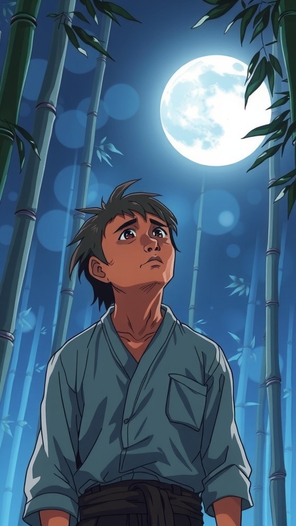 Princess Kaguya: A Tale of Longing and Farewell