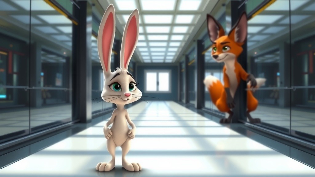 Facing Fear: Judy and Nick Unite Against Bellwether
