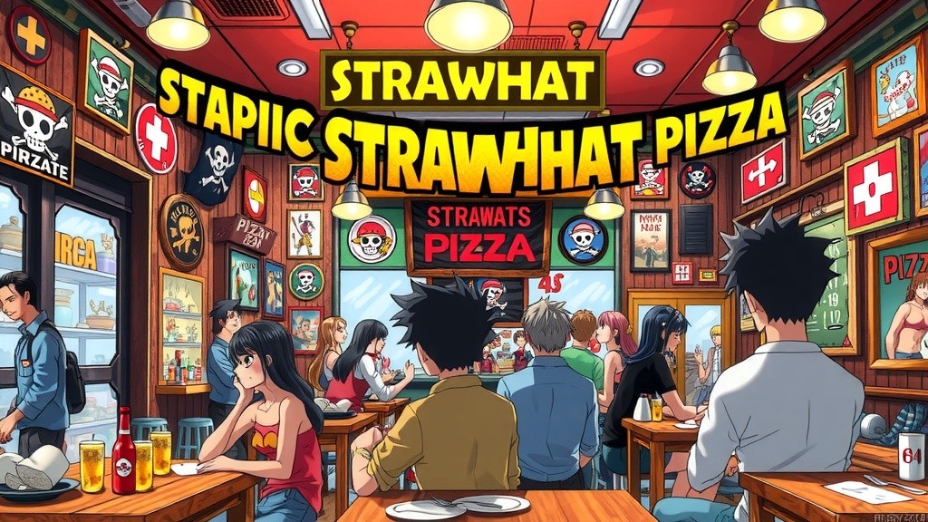 Taste the Legend at STRAWHAT Pizza!