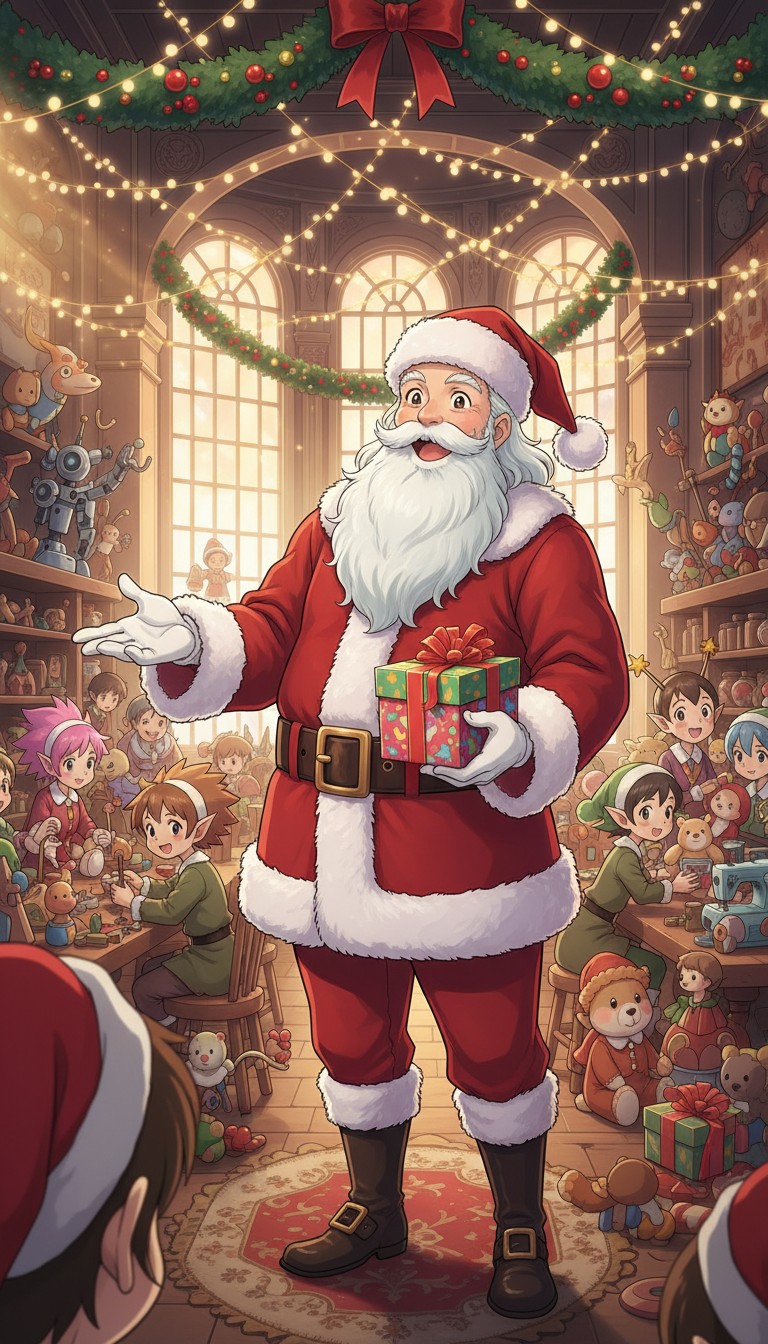 Santa's Merry Riddle Surprise!