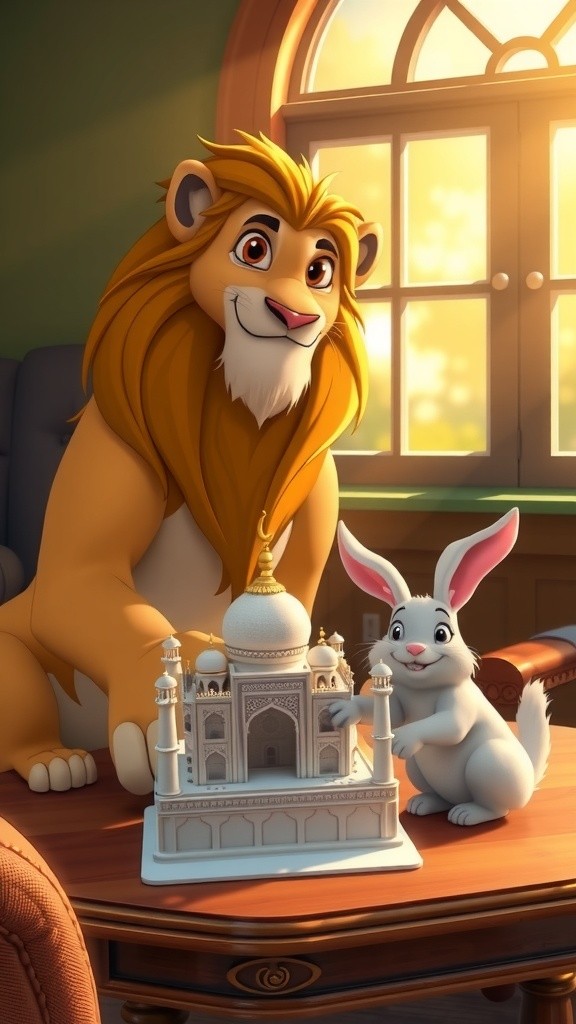 Leo and Benny's Journey to the Taj Mahal