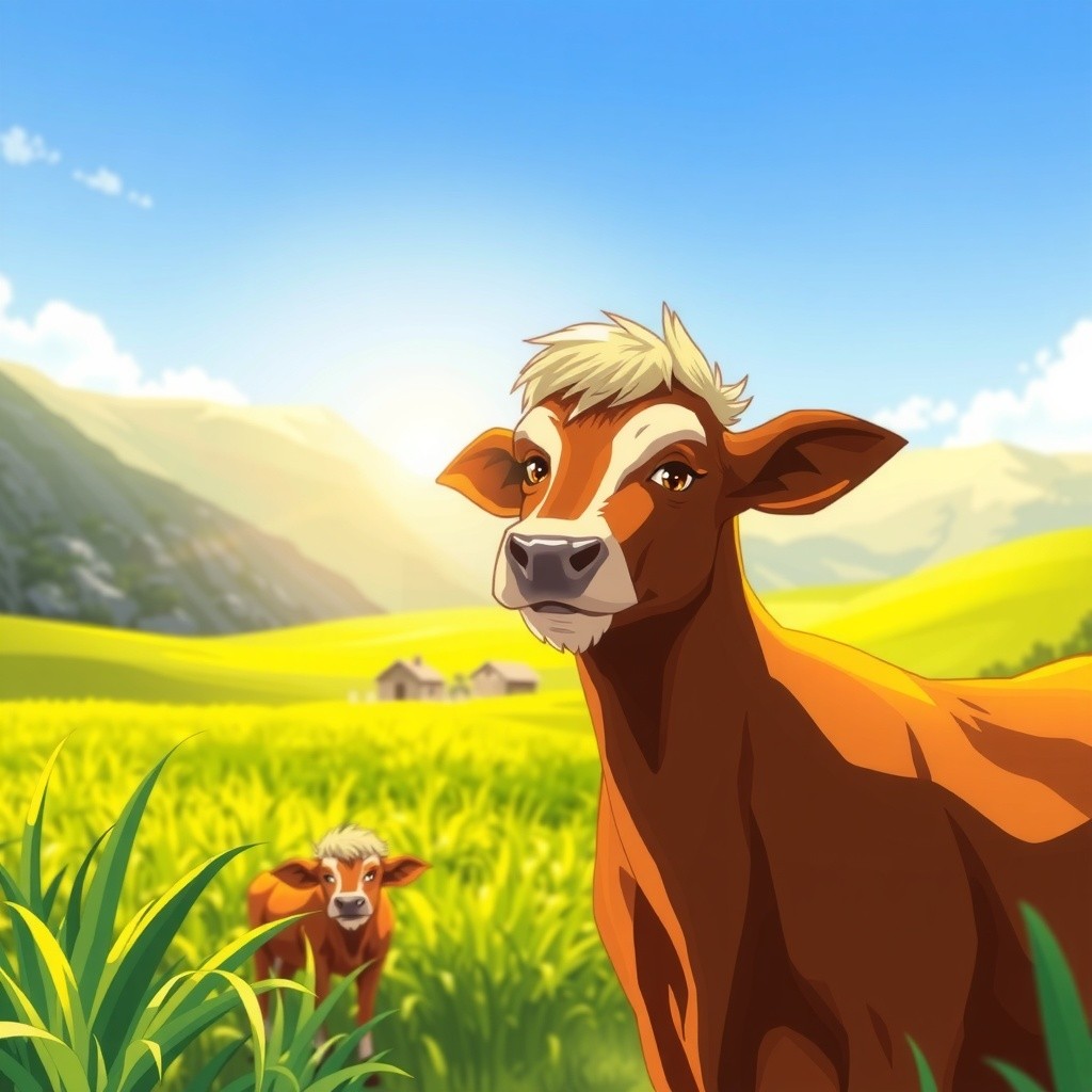 किसान और उसकी गाय की कहानी