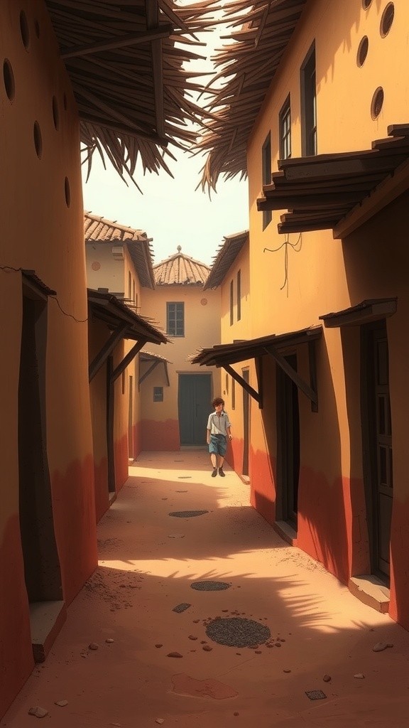 राहुल और उसकी पुरानी लाल साइकिल