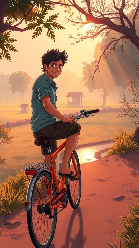 राहुल की साइकिल की उदारता