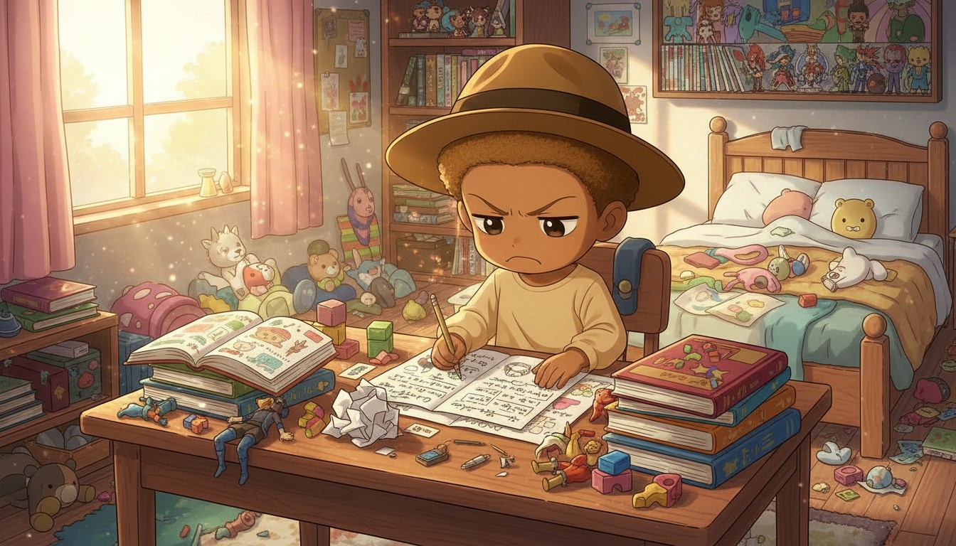 Finding Purpose: A Boy's Journey Through a Tough Day of Math