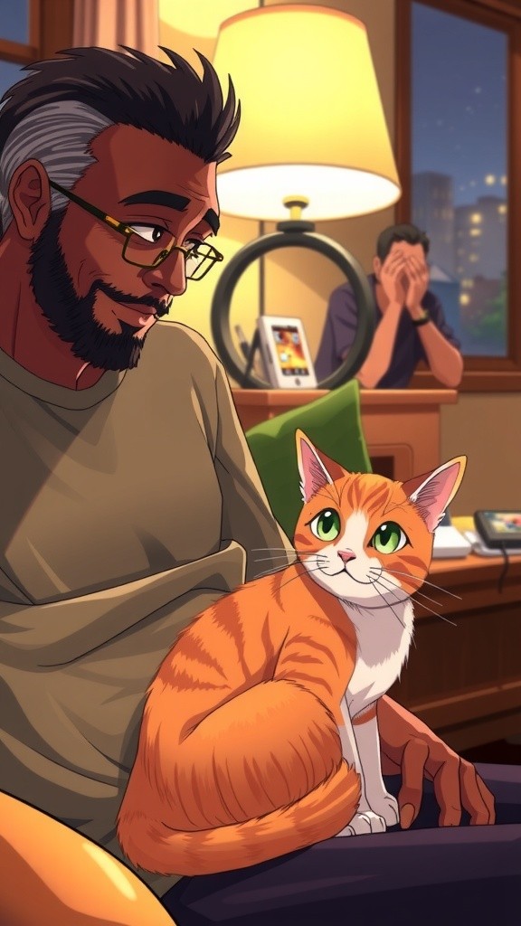 Kucing Wifi yang Mengganggu Internet Pak Budi