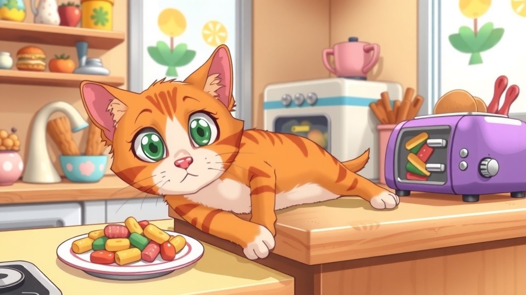 Whiskers vs Cheddar: The Ultimate Kitchen Showdown!