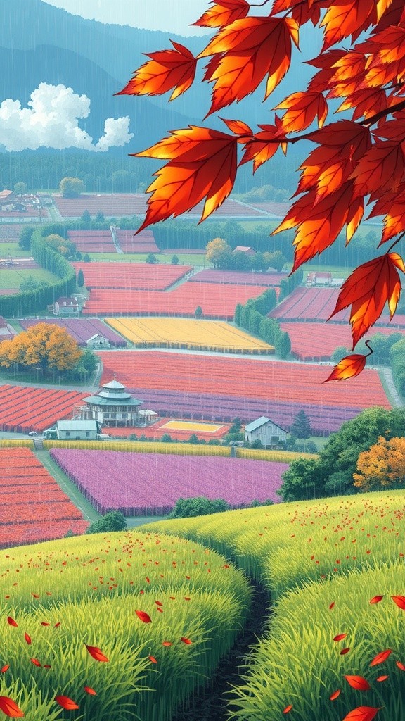 موسم harvest والزراعة في الريف