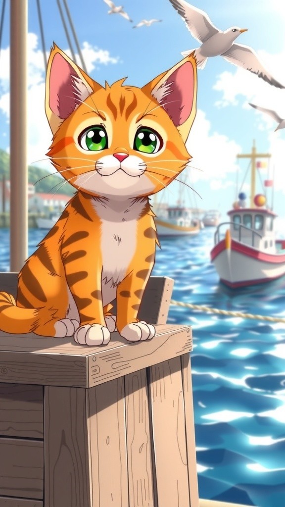 Cat's Ocean Adventure