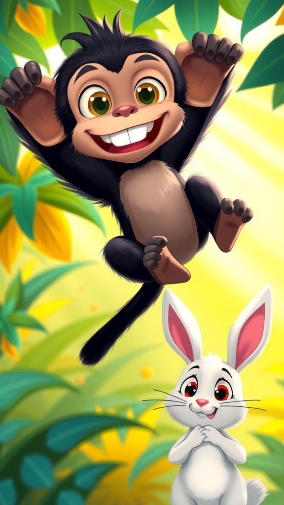 चालू बंदर और स्मार्ट खरगोश की कहानी!