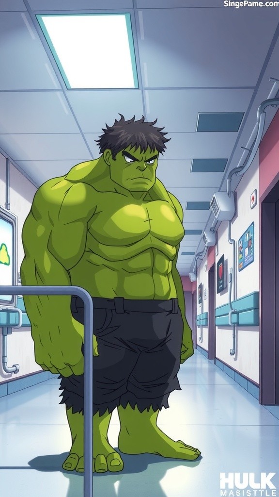 माँ का आशीर्वाद और हल्क की ताकत