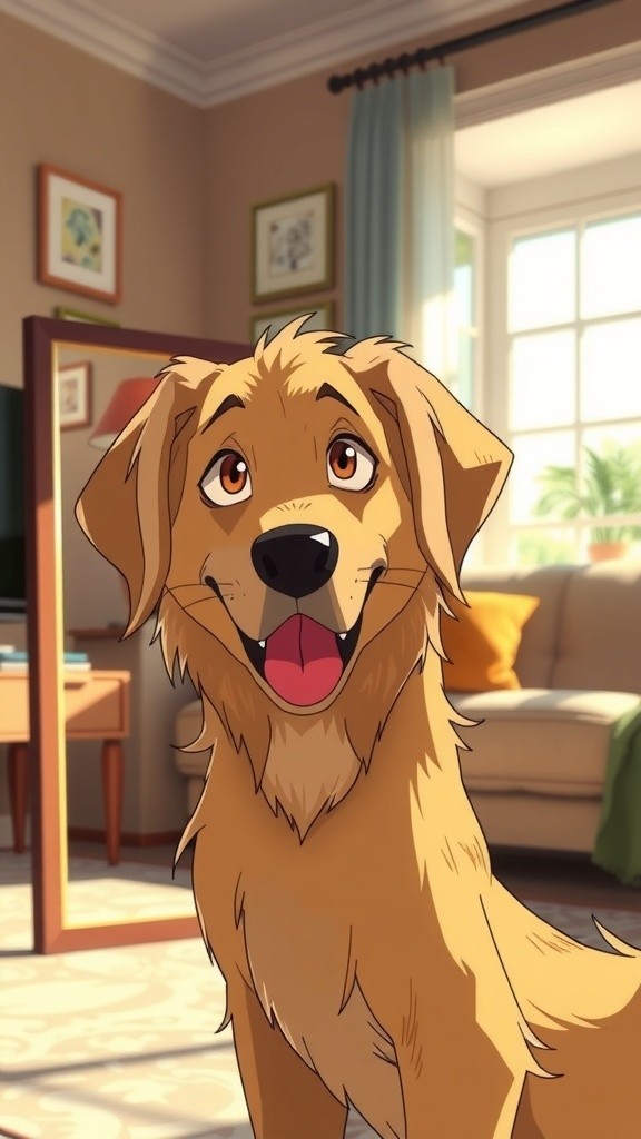 Dog vs Mirror: A Comedy of Confusion