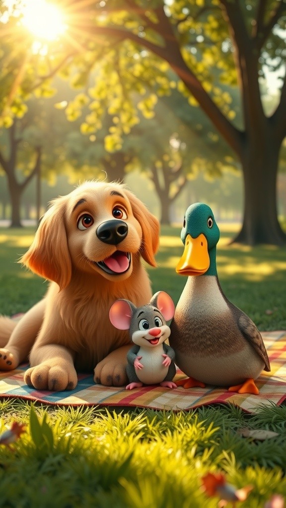 Three Hilarious Animal Buddies