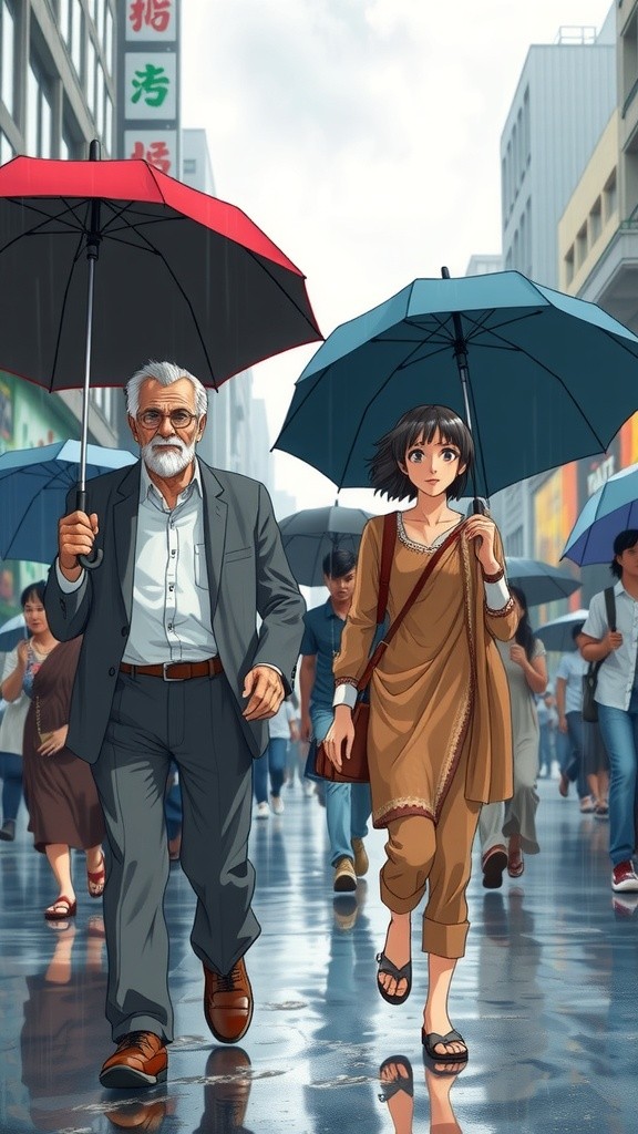 Pertemuan di Bawah Hujan