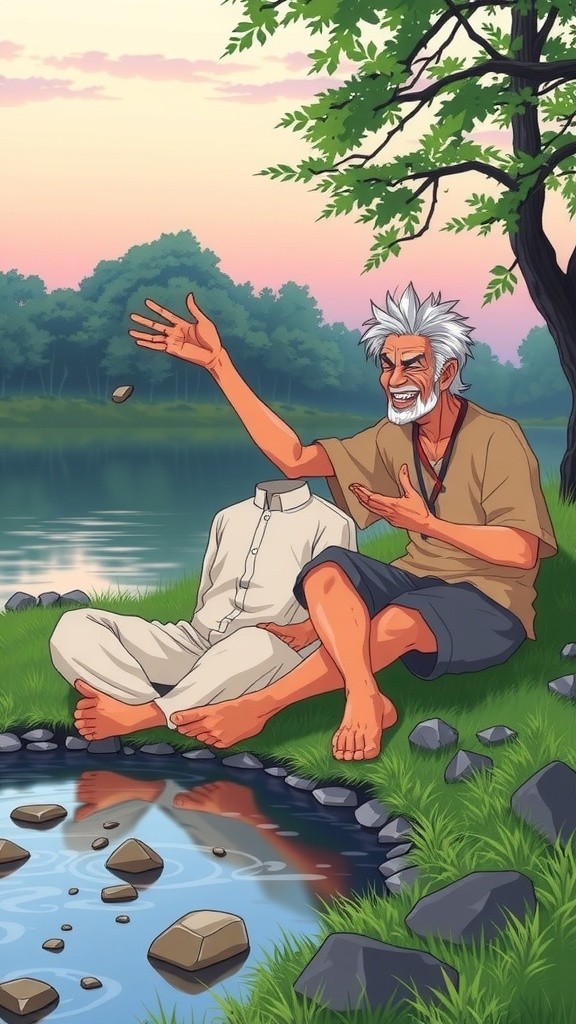 नदी की रहस्यमय आवाज़