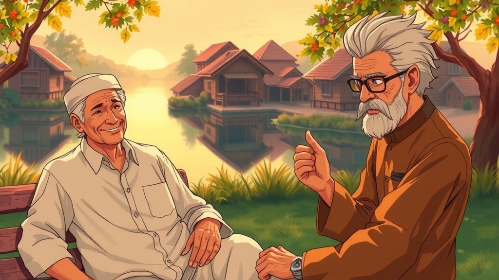 रात की रहस्यमय नदी