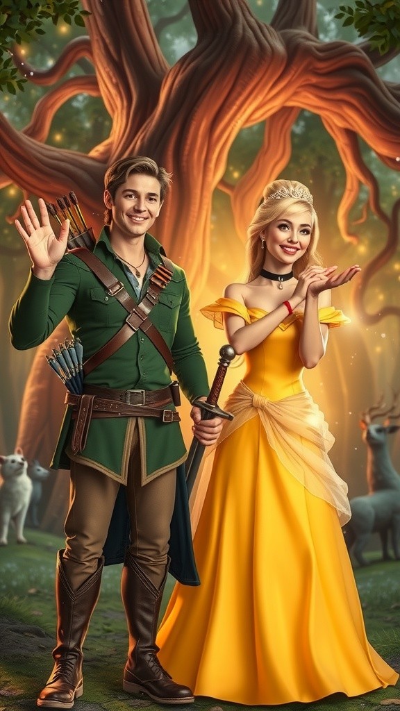 The Glowing Oak Tree Celebration