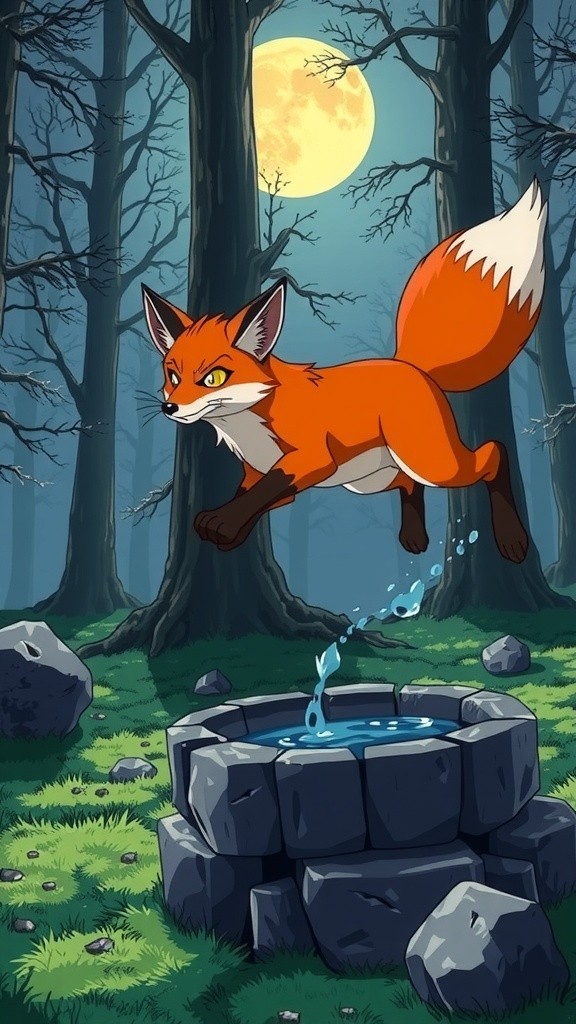 The Fox and the Goat's Well Adventure