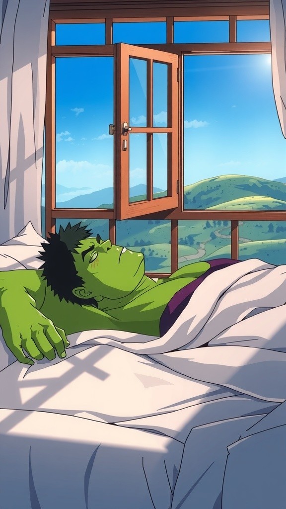 हुल्क की बहादुरी: दानव का सामना!