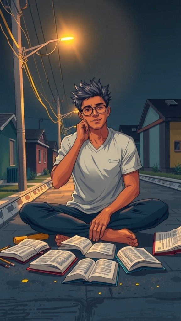 Under the Streetlight: A Journey to Success