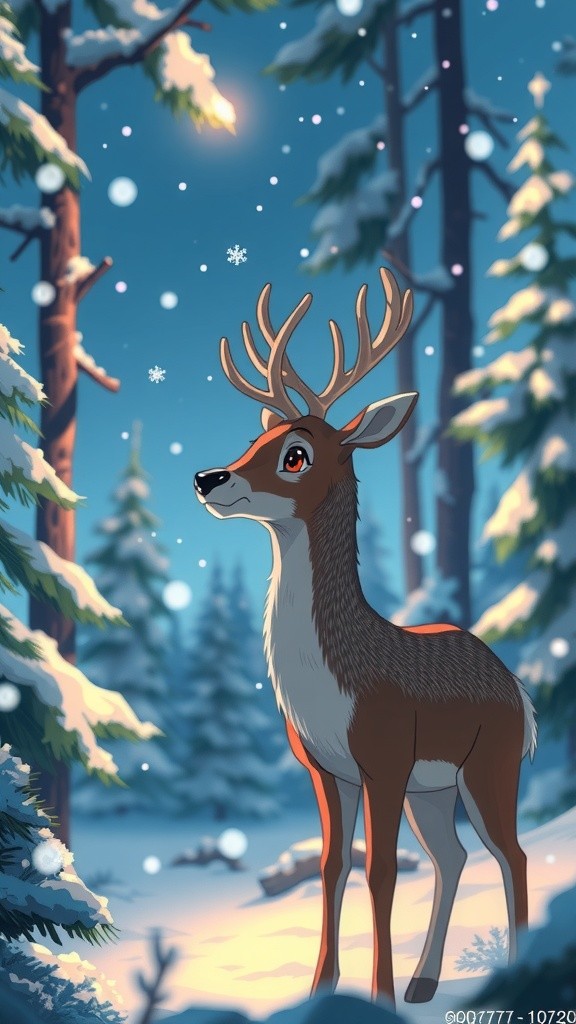 The Little Deer Who Found Light