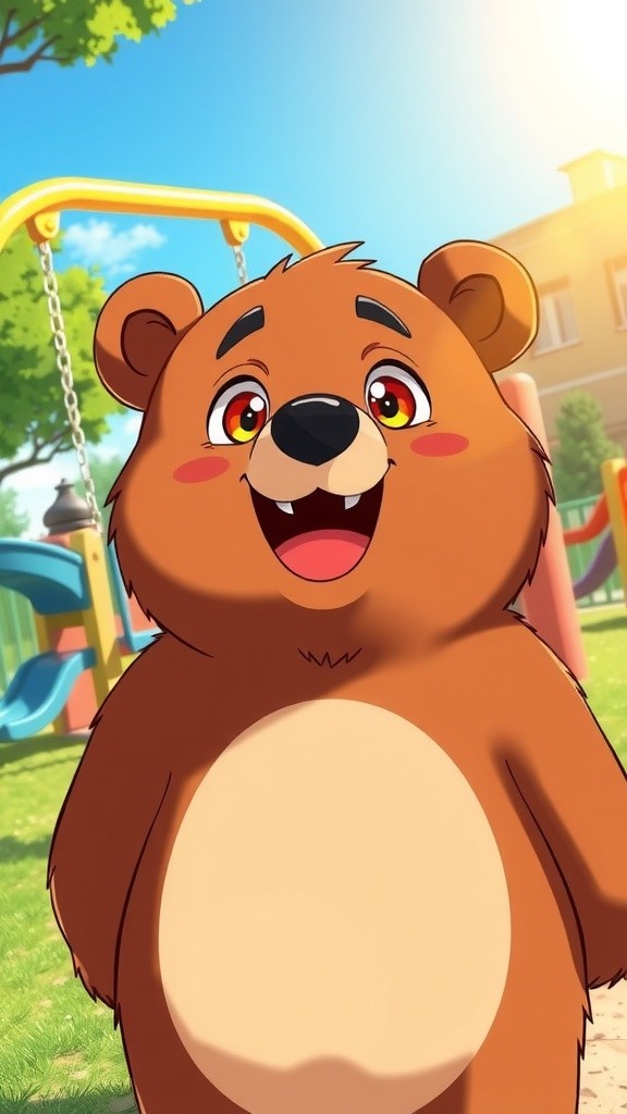 Fun Times with Cartoon Character and Kids Singing!