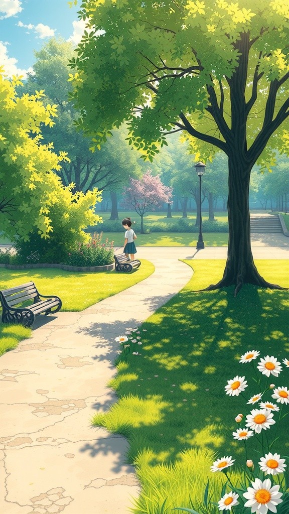 दोस्ती का वादा पार्क में