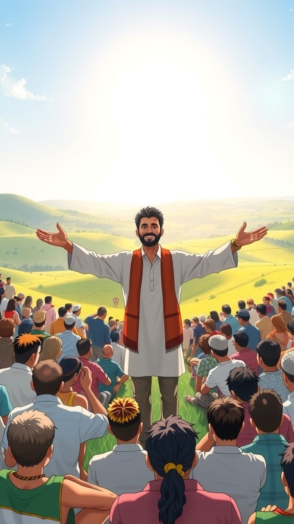 The Miracle of Jesus Feeding 5000