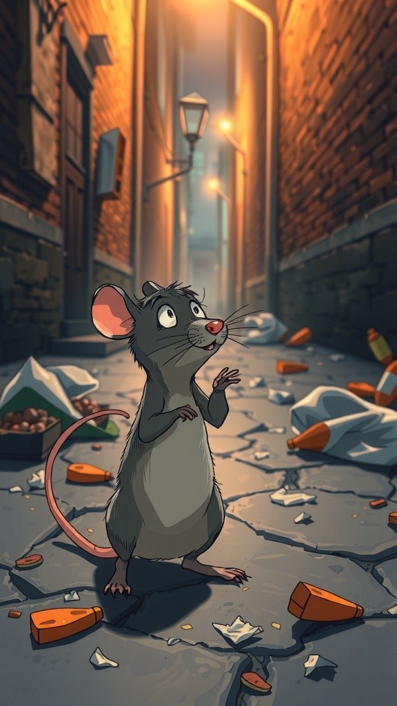 The Rat and the Kind Cat