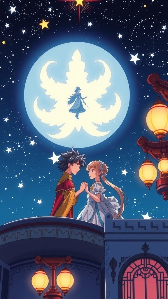 The Lantern Prince and the Starlit Princess