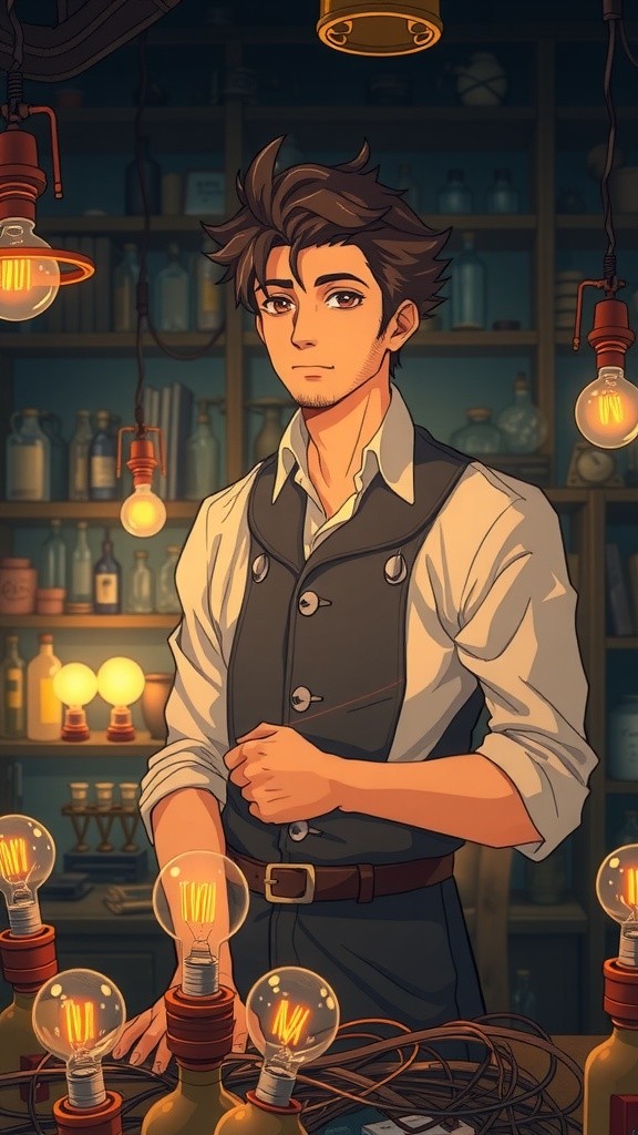 The Light of Invention: The Story of Thomas Edison